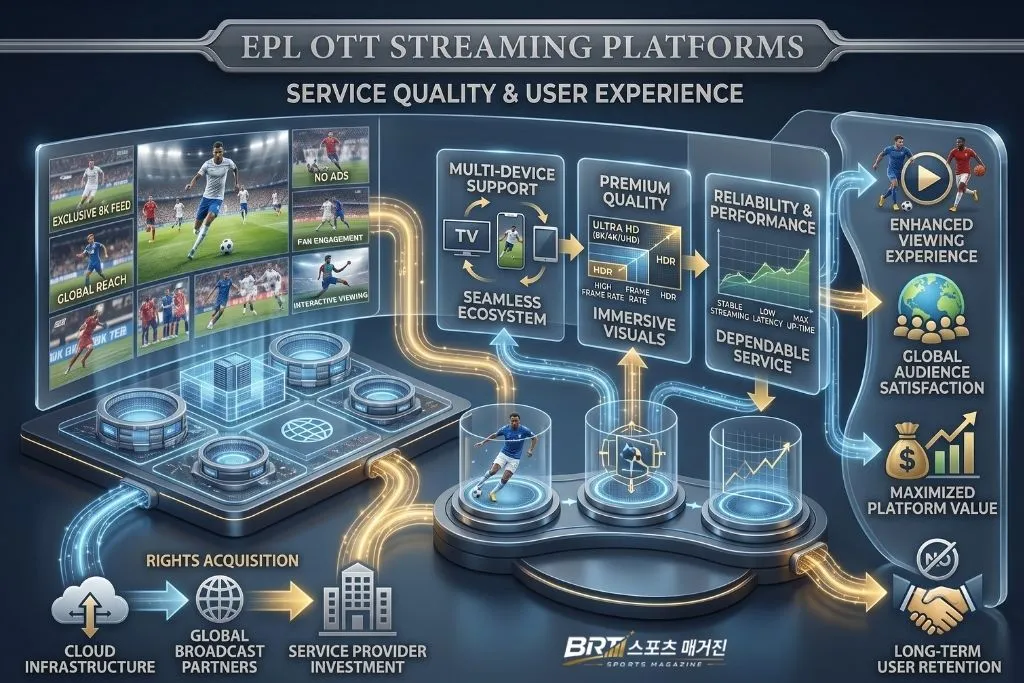 EPL OTT 서비스 확대와 스포츠 스트리밍 시청 환경 변화